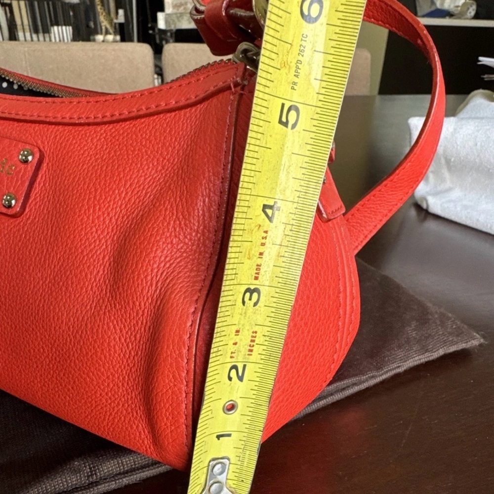 Kate Spade New York Coral Leather Shoulder Bag - Picture 10 of 12
